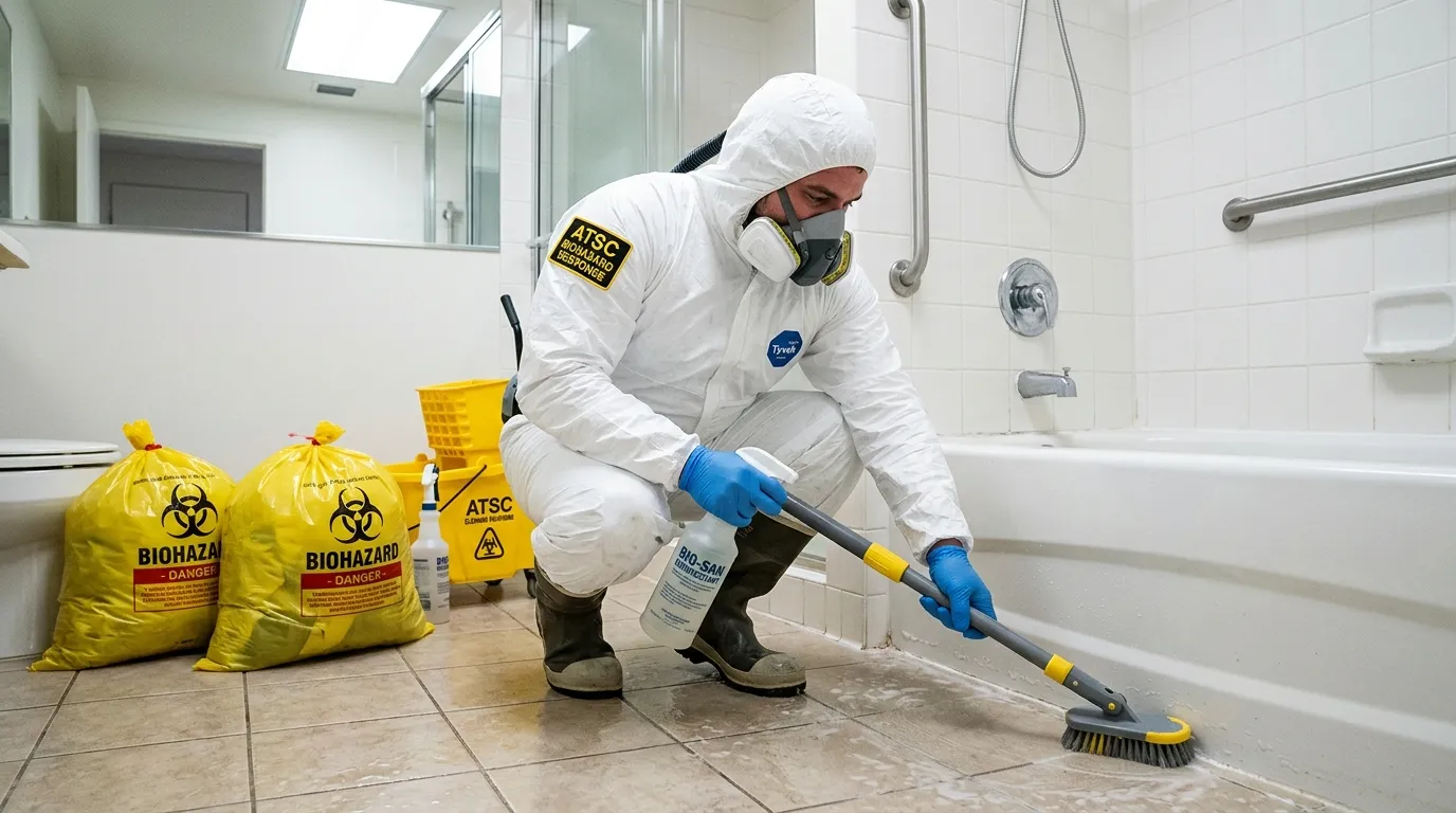 Decontamination equipment deployed for Blood Cleanup in North Reading